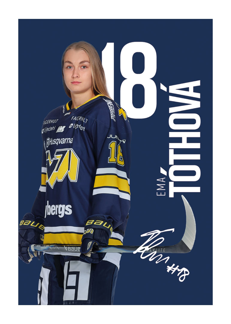 Ema Tothova #18 HV71 2025/2026-12