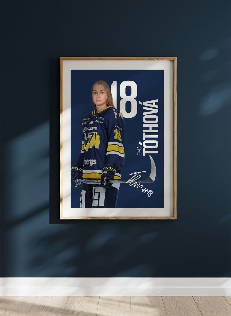 Ema Tothova #18 HV71 2025/2026-12