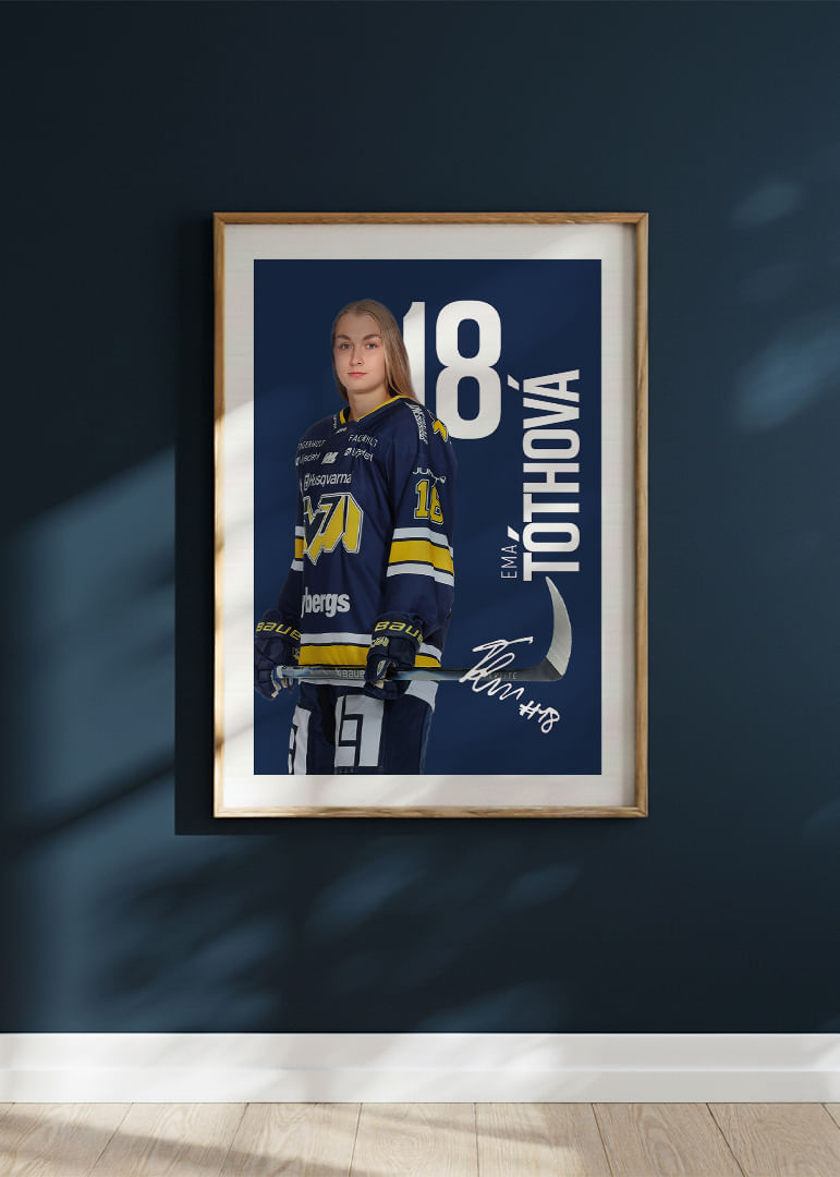 Ema Tothova #18 HV71 2025/2026-12