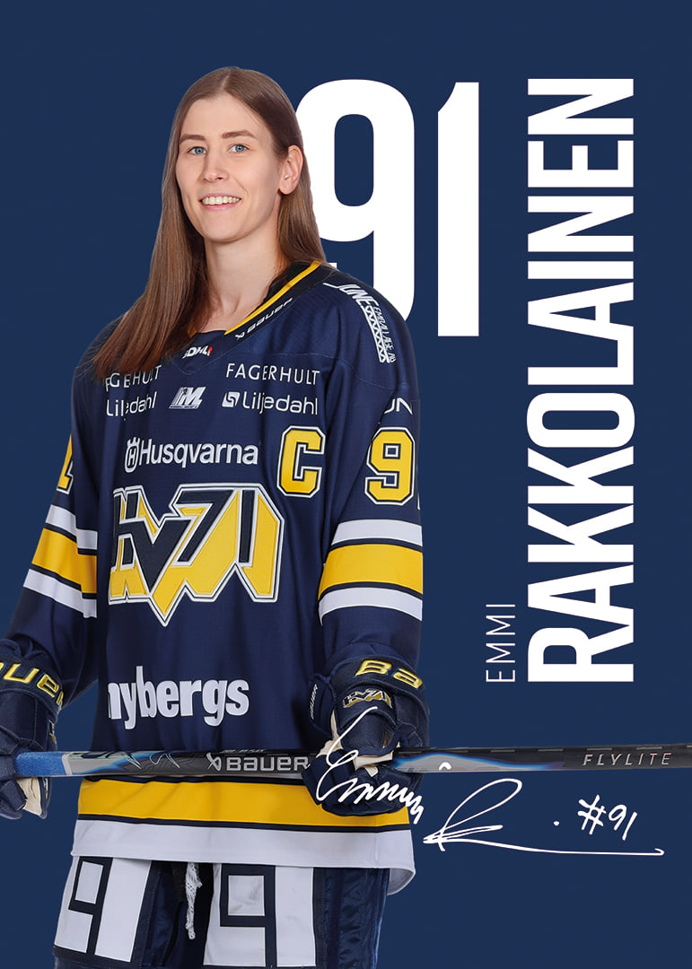 Emmi Rakkolainen #91 HV71 2025/2026-12