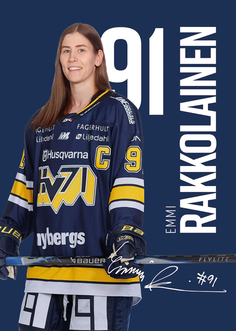Emmi Rakkolainen #91 HV71 2025/2026-12