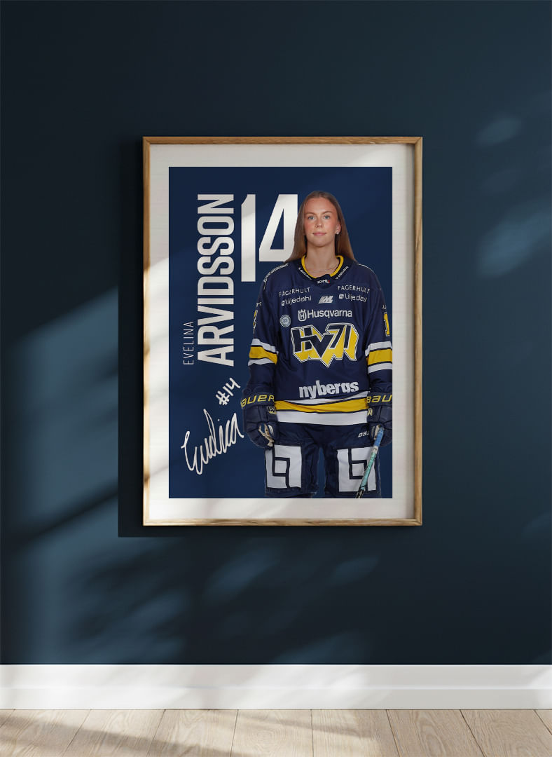 Evelina Arvidsson #14 HV71 2025/2026-12