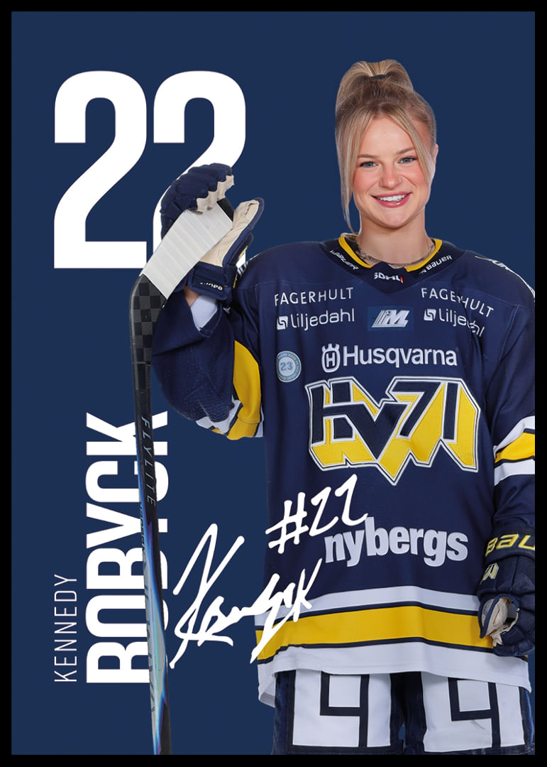 Kennedy Bobyck #22 HV71 2025/2026-12