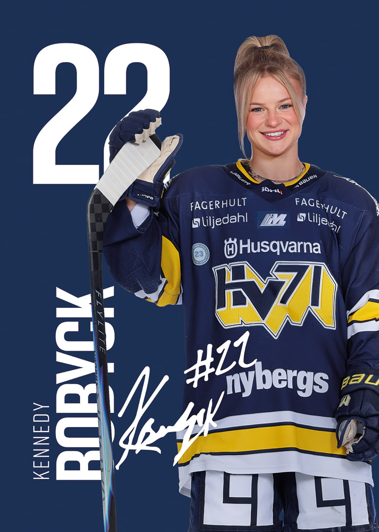 Kennedy Bobyck #22 HV71 2025/2026-12