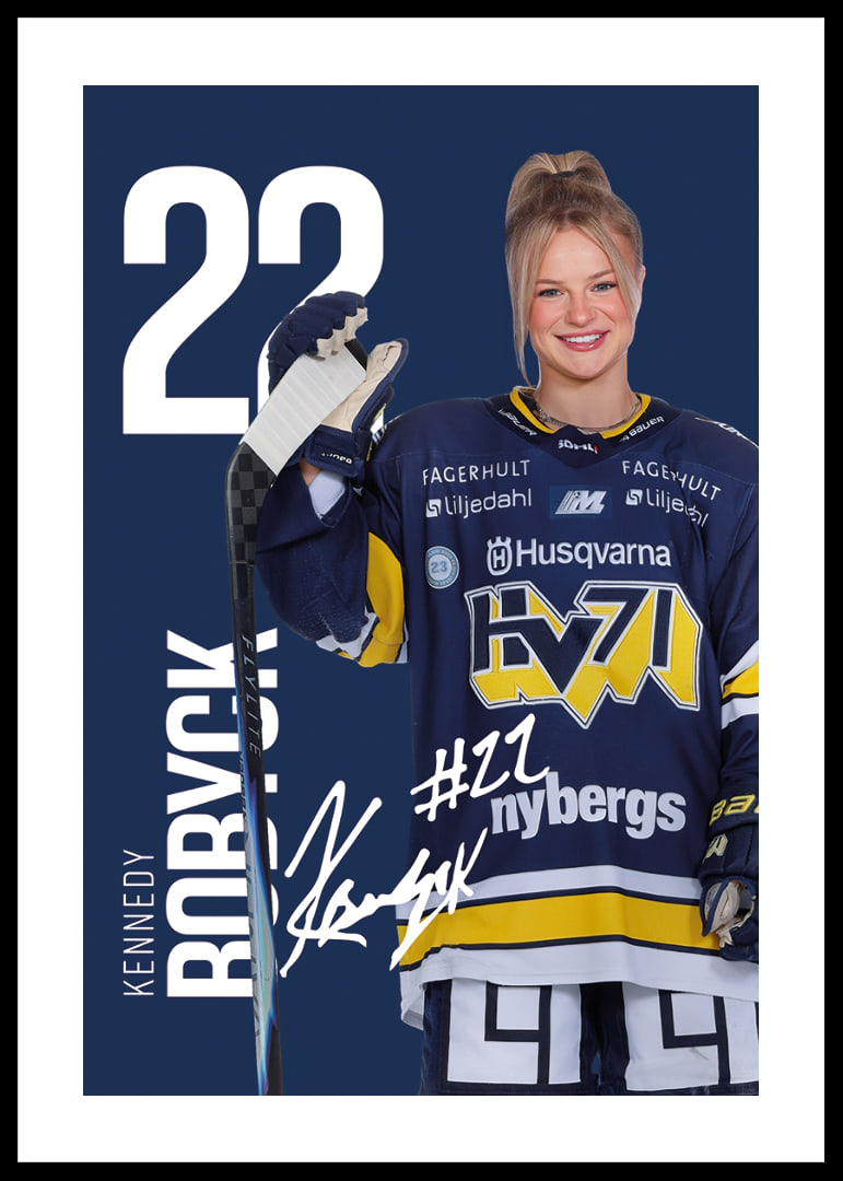 Kennedy Bobyck #22 HV71 2025/2026-12