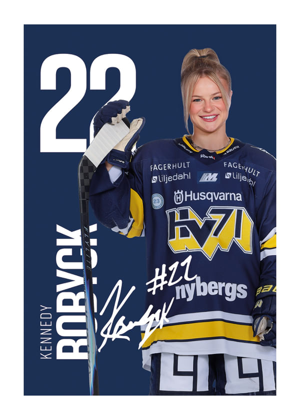 Poster Kennedy Bobyck #22 HV71 2025/2026