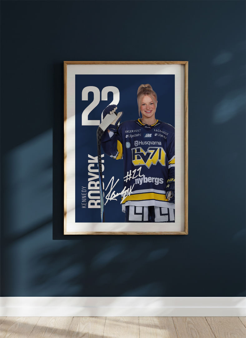Kennedy Bobyck #22 HV71 2025/2026-12