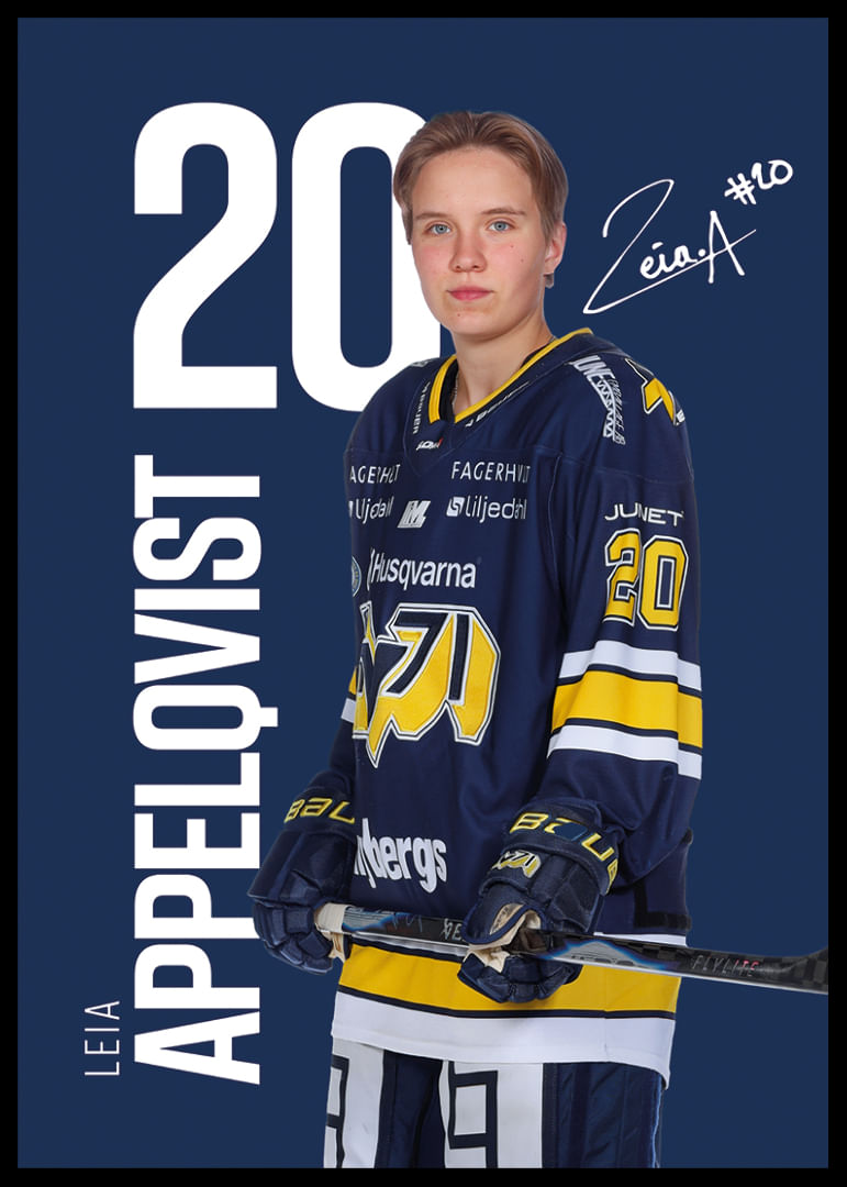 Leia Appelqvist #20 HV71 2025/2026-12
