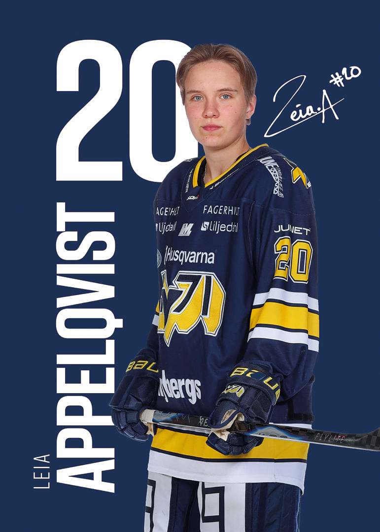 Leia Appelqvist #20 HV71 2025/2026-12