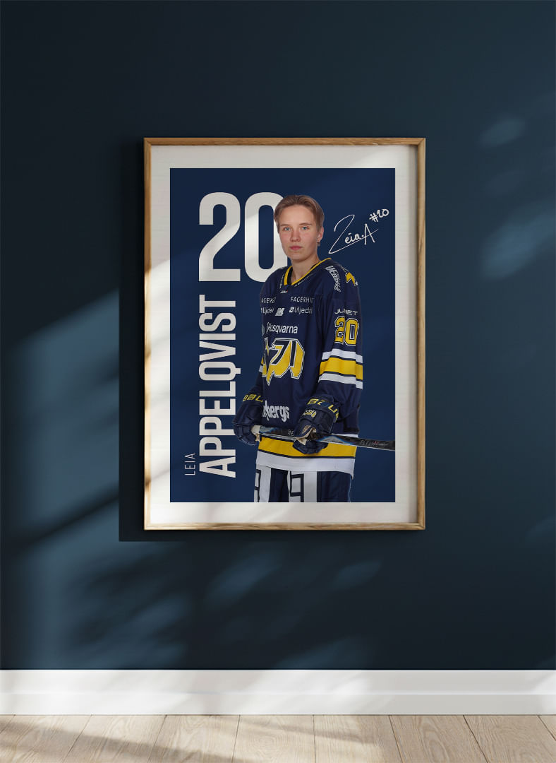 Leia Appelqvist #20 HV71 2025/2026-12