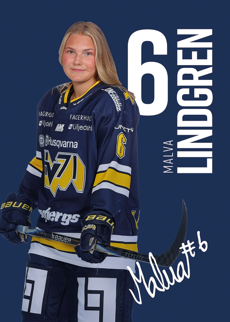 Malva Lindgren #6 HV71 2025/2026-12