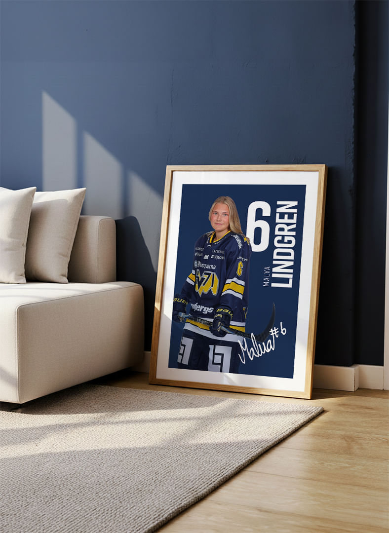 Malva Lindgren #6 HV71 2025/2026-12