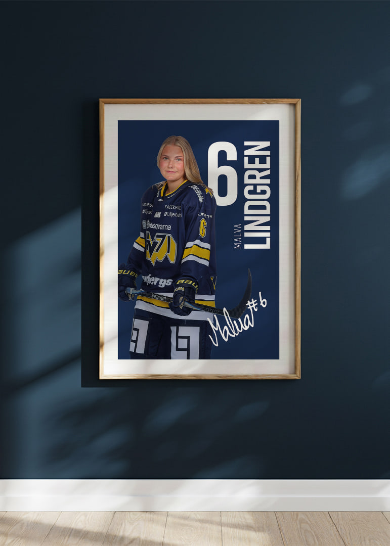 Malva Lindgren #6 HV71 2025/2026-12