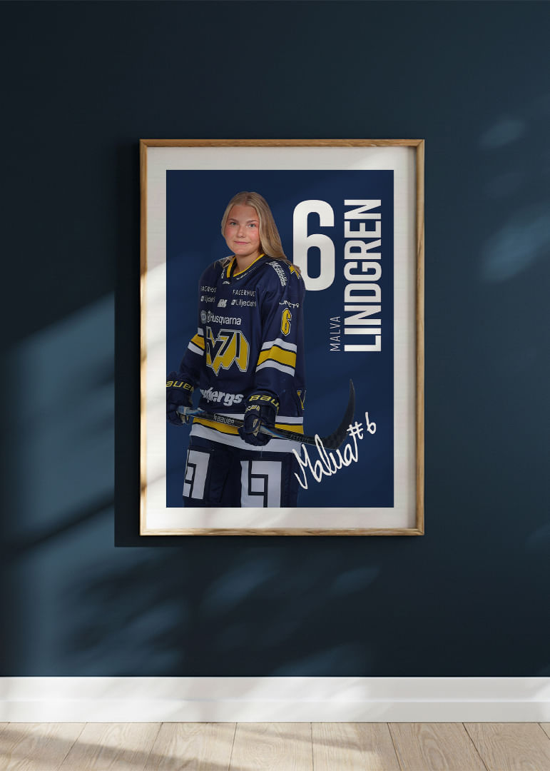 Malva Lindgren #6 HV71 2025/2026-12