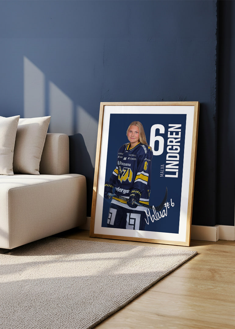 Malva Lindgren #6 HV71 2025/2026-12