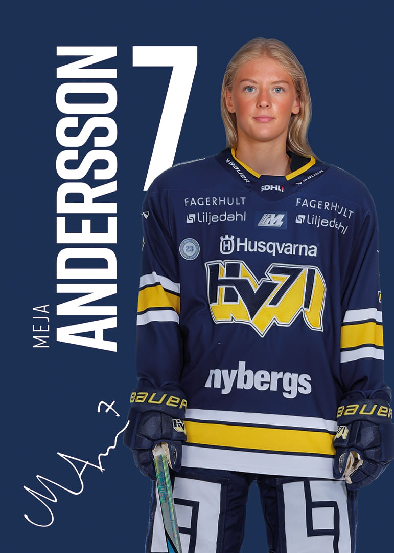 Meja Andersson #7 HV71 2025/2026-12