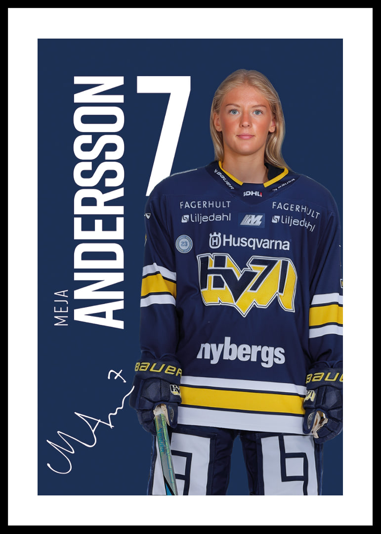 Meja Andersson #7 HV71 2025/2026-12