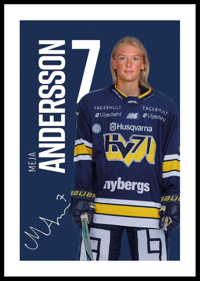 Meja Andersson #7 HV71 2025/2026-12