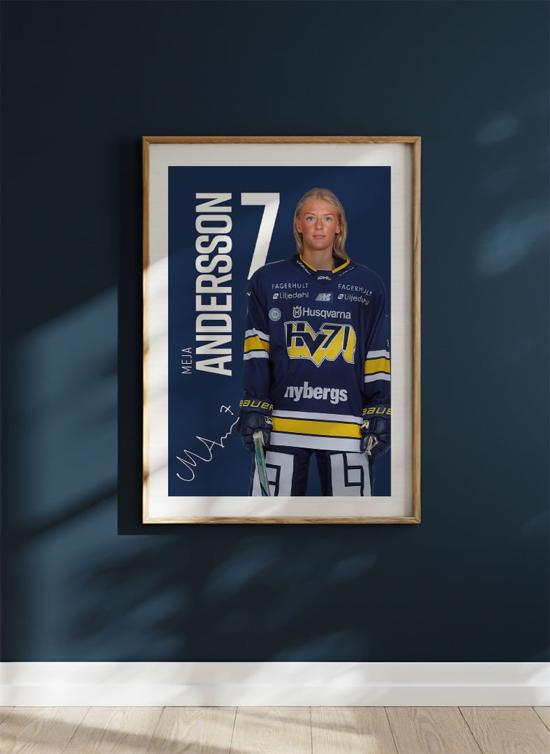Meja Andersson #7 HV71 2025/2026-12