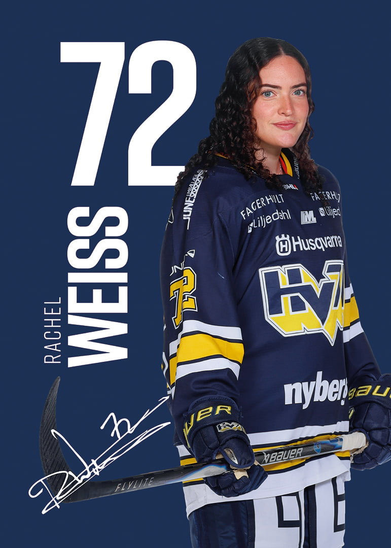 Rachel Weiss #72 HV71 2025/2026-12