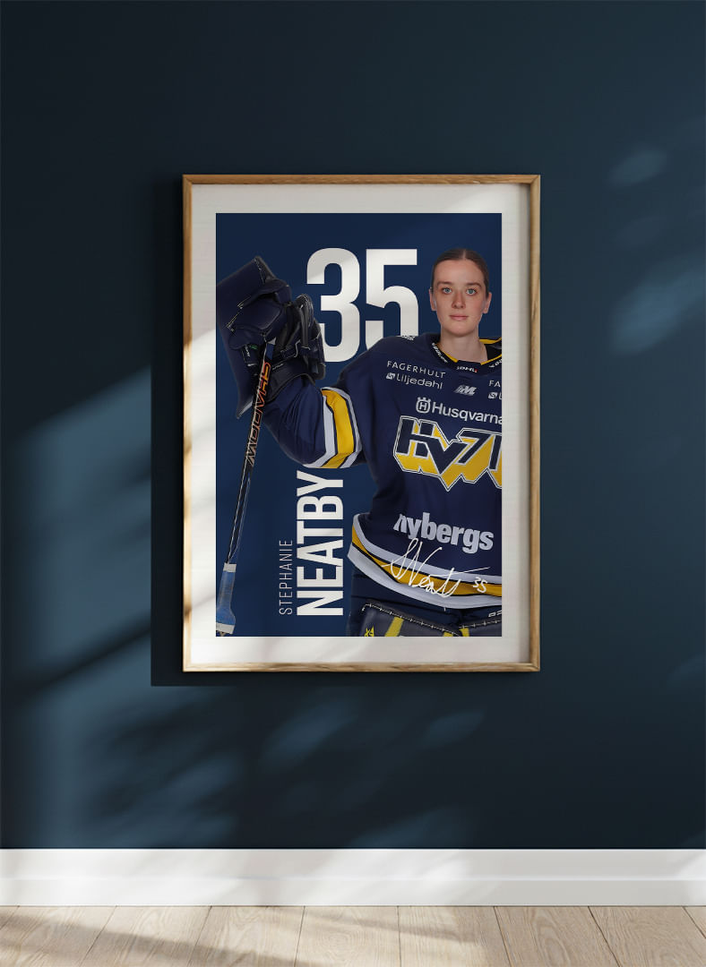 Stephanie Neatby #35 HV71 2025/2026-12