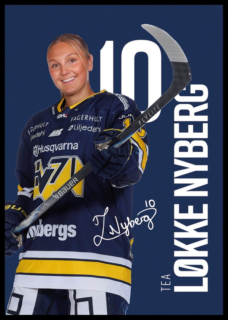 Tea Lökke Nyberg #10 HV71 2025/2026-12