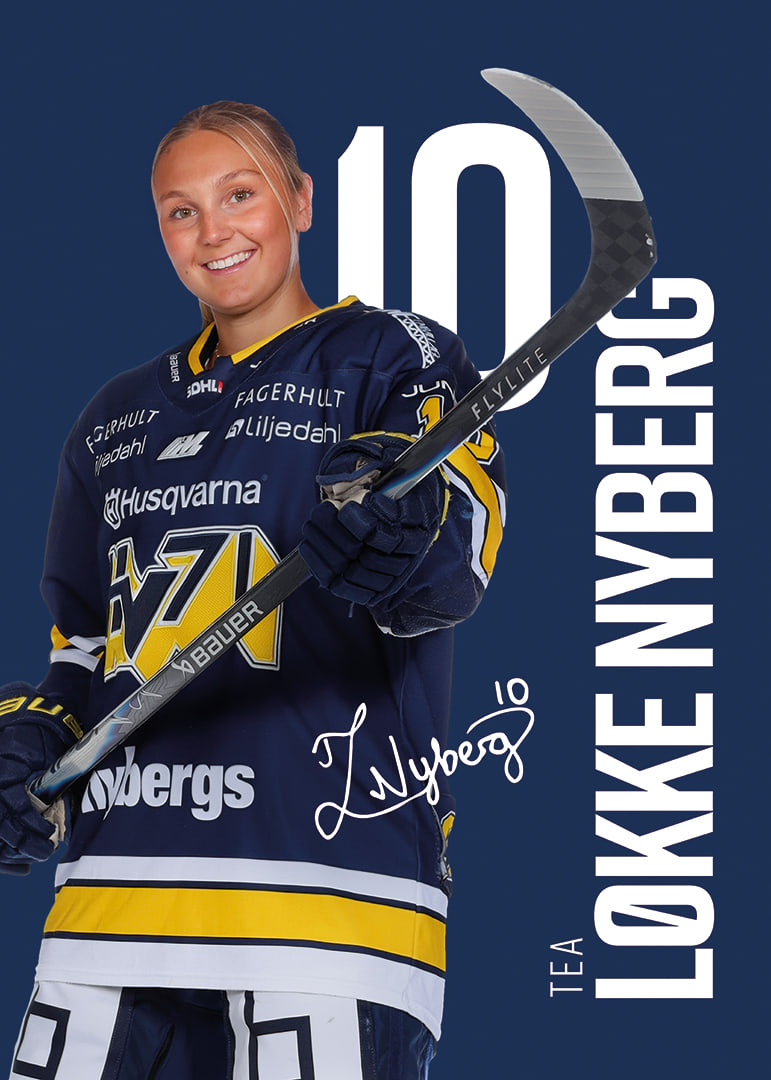 Tea Lökke Nyberg #10 HV71 2025/2026-12