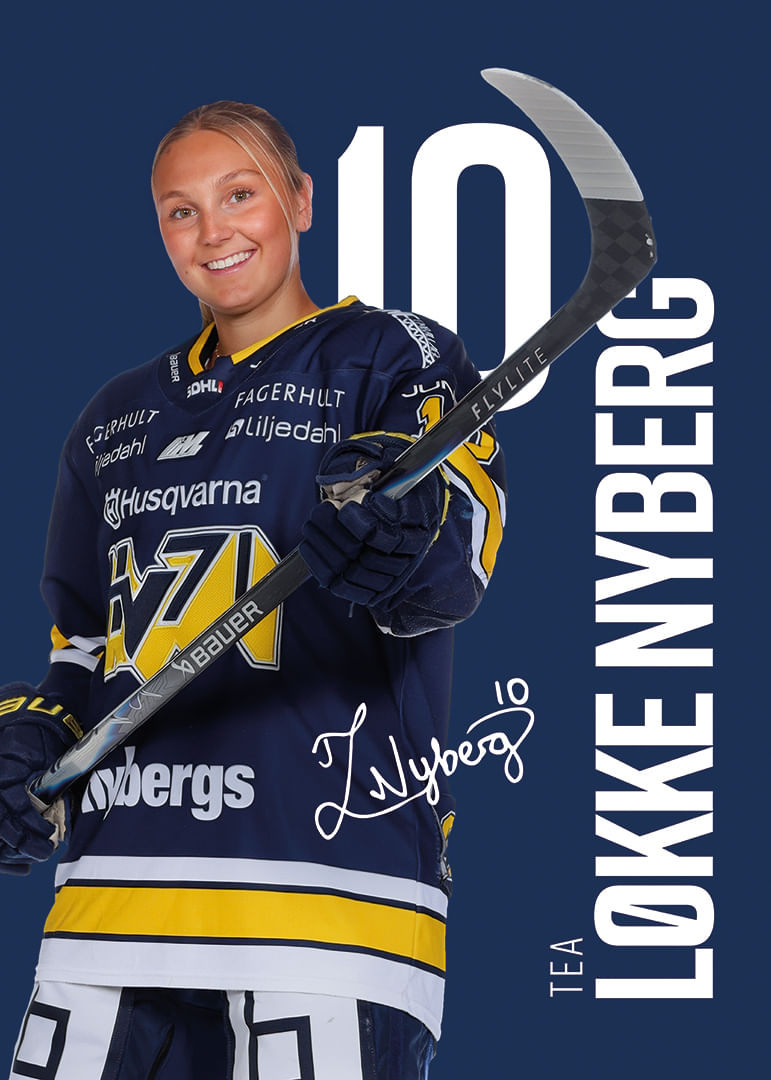 Tea Lökke Nyberg #10 HV71 2025/2026-12