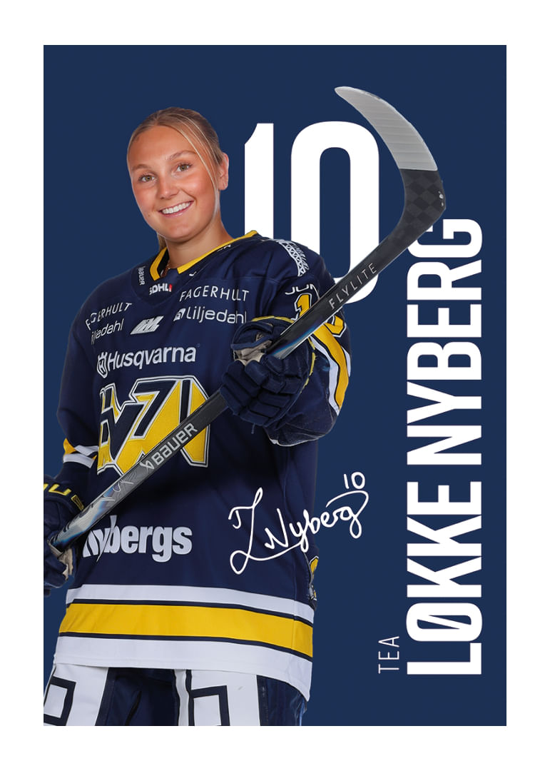 Tea Lökke Nyberg #10 HV71 2025/2026-12
