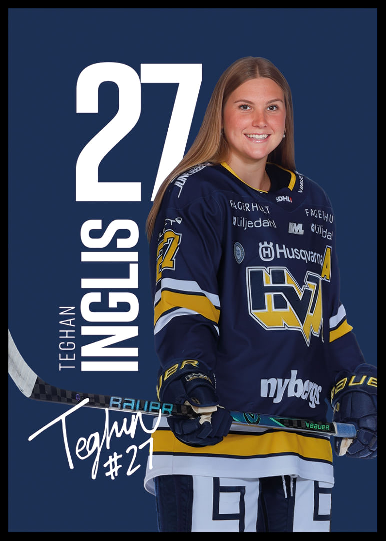 Teghan Inglis #27 HV71 2025/2026-12