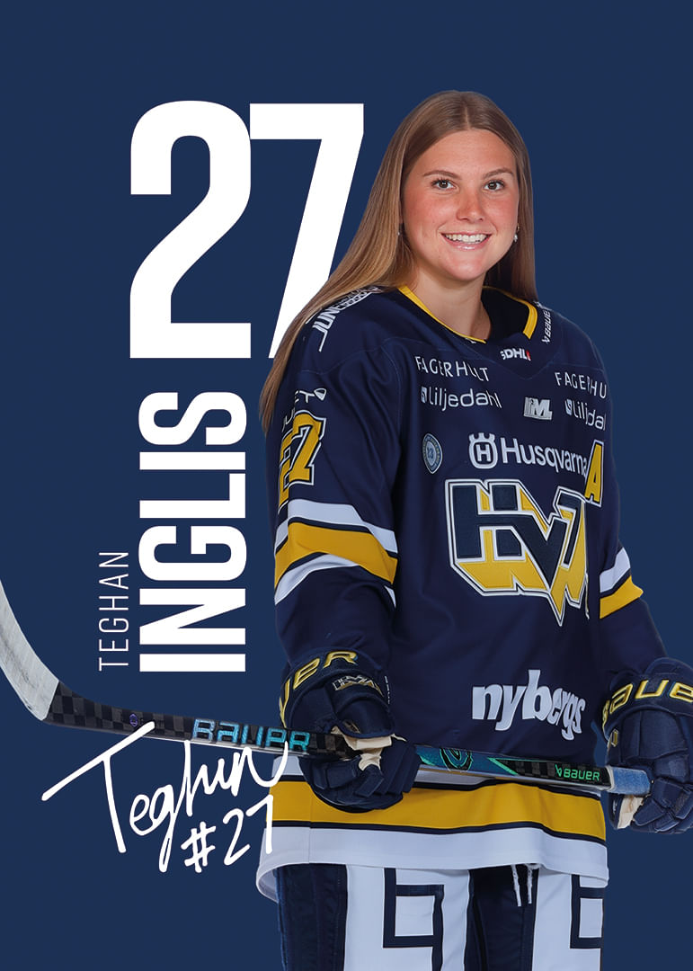 Teghan Inglis #27 HV71 2025/2026-12