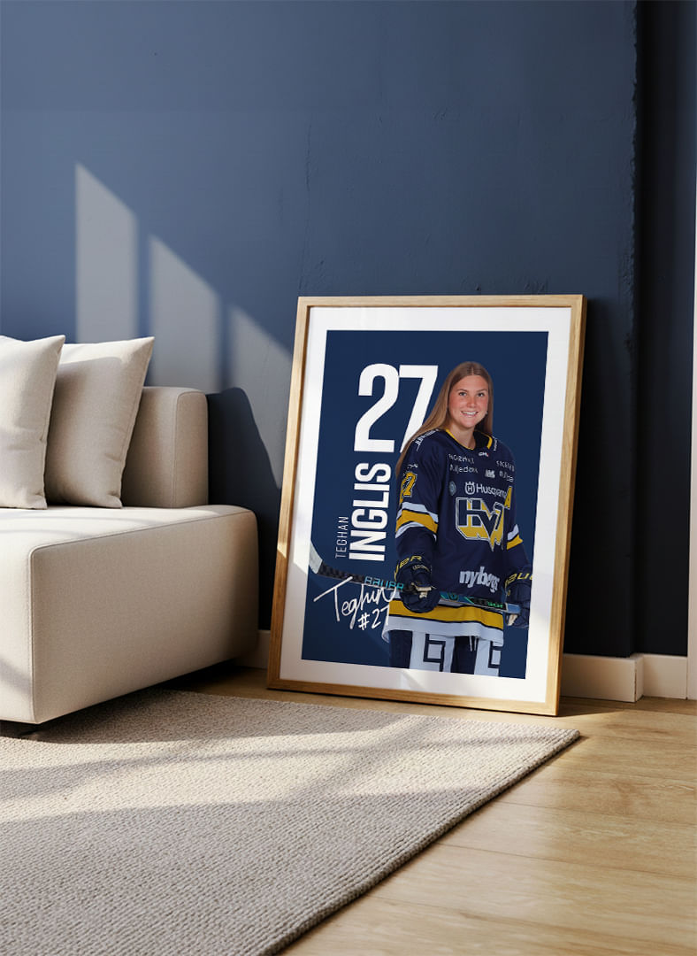 Teghan Inglis #27 HV71 2025/2026-12