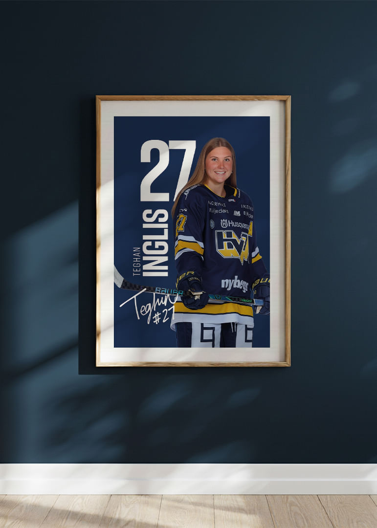 Teghan Inglis #27 HV71 2025/2026-12