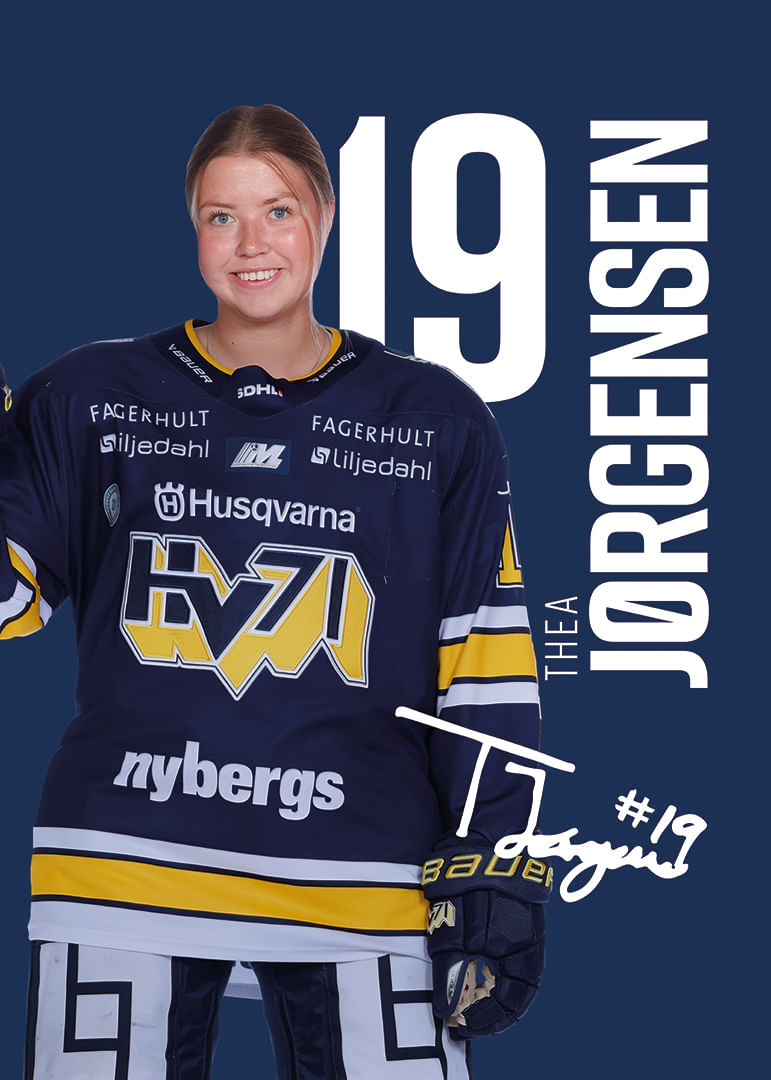 Thea Jörgensen #19 HV71 2025/2026-12