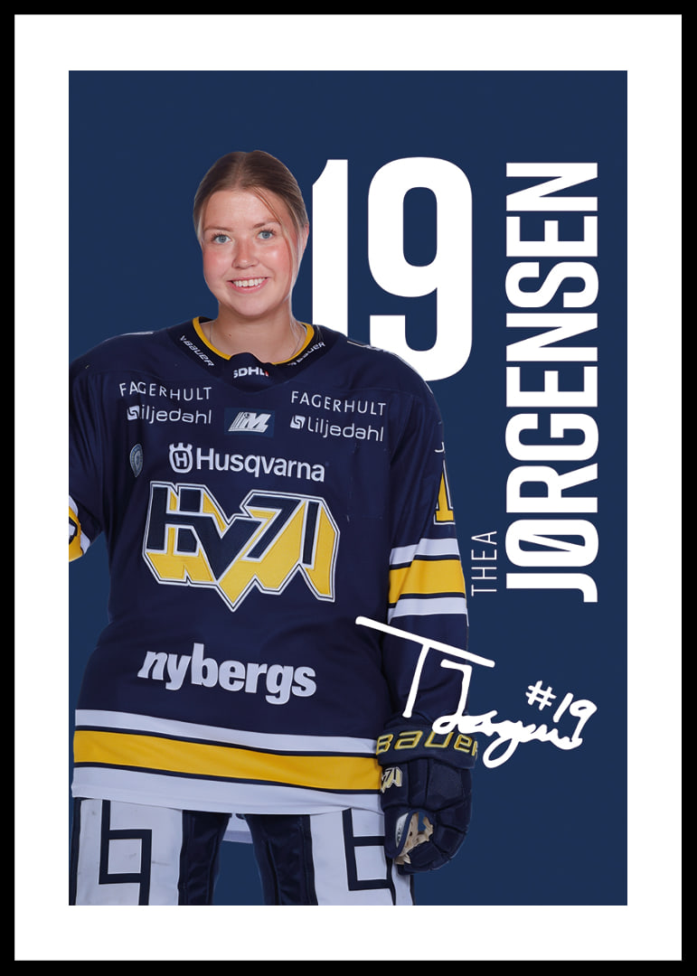 Thea Jörgensen #19 HV71 2025/2026-12