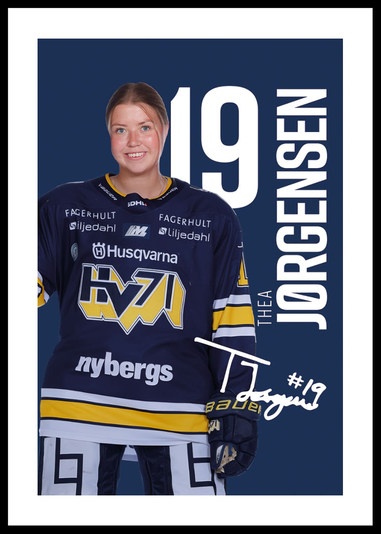 Thea Jörgensen #19 HV71 2025/2026-12