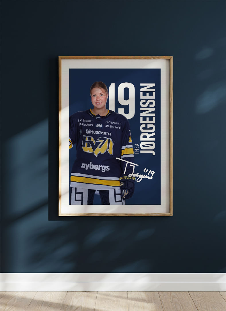 Thea Jörgensen #19 HV71 2025/2026-12