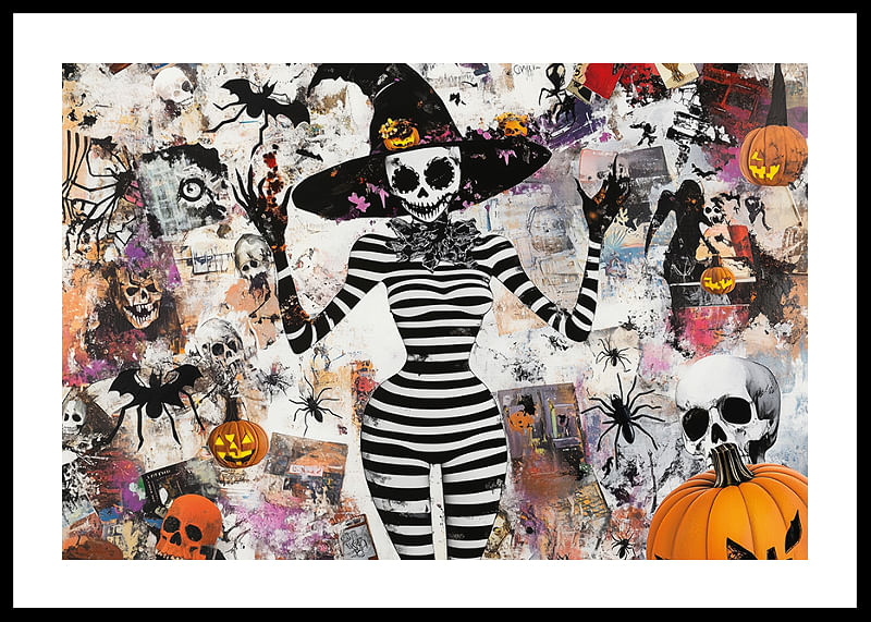 Figurine și dovleci misterioși creează o atmosferă jucăușă de Halloween-12