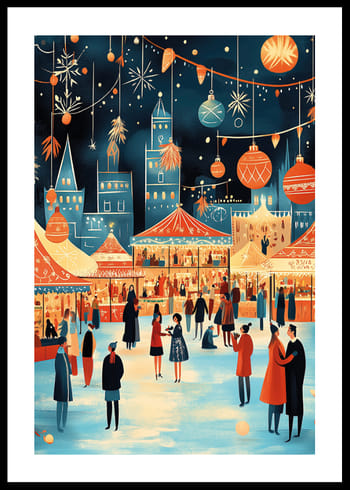 Affiche Festive Glow