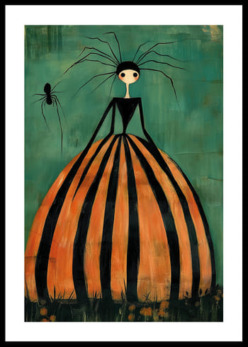 Poster Whimsical Web Weaver