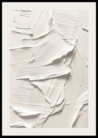 A poster with soft, creamy brushstrokes that create a harmonious and minimalist feel-2