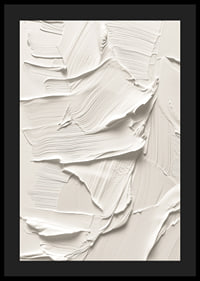 A poster with soft, creamy brushstrokes that create a harmonious and minimalist feel-4