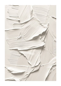 A poster with soft, creamy brushstrokes that create a harmonious and minimalist feel-1