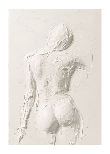 Poster Ivory Silhouette