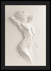 A poster that highlights the body's natural beauty with soft, textured brushstrokes-4