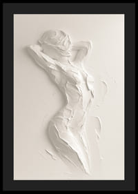 A poster that highlights the body's natural beauty with soft, textured brushstrokes-4
