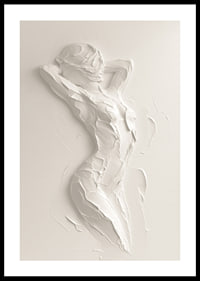 A poster that highlights the body's natural beauty with soft, textured brushstrokes-0