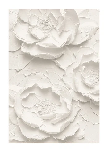 Poster Textured Blossoms