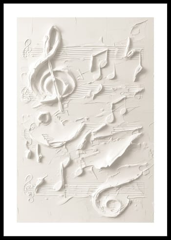 Poster Textured Symphony