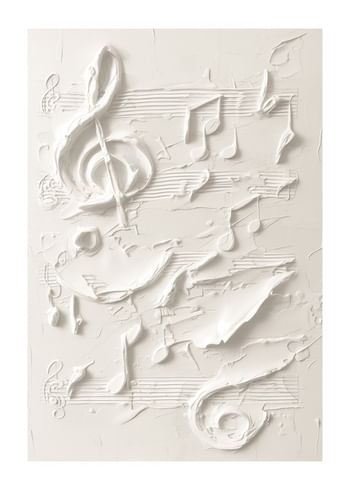 Poster Textured Symphony